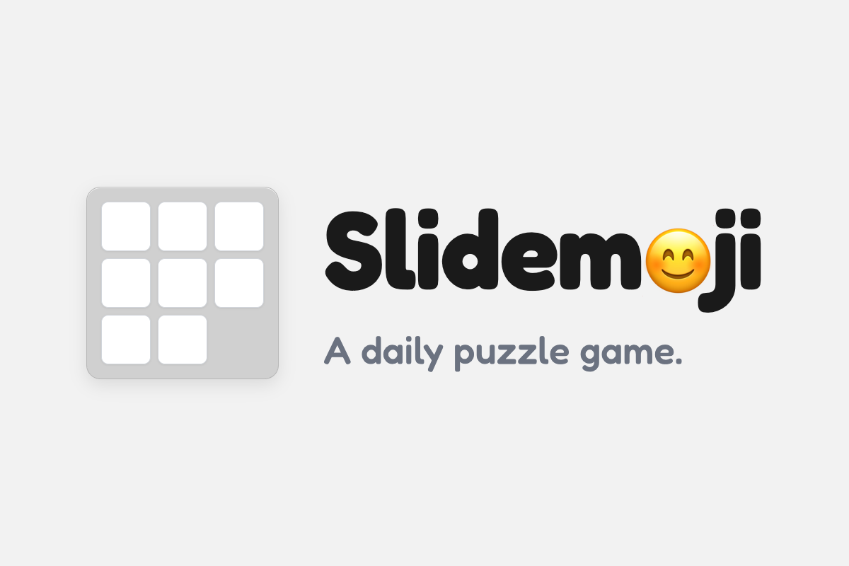 Slidemoji — a daily emoji sliding puzzle game